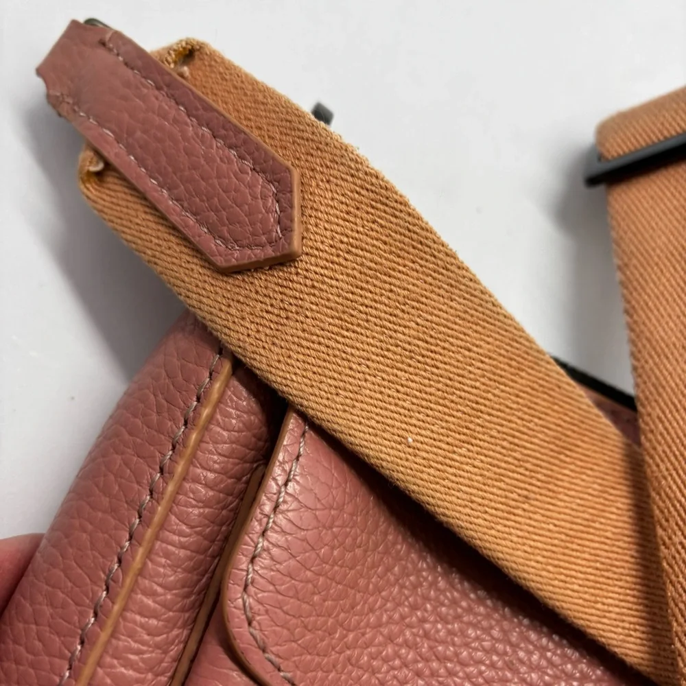Botkier “Valentina” rose blush pink crossbody bag/guitar strap